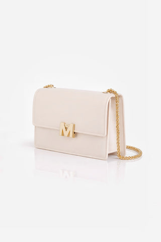 Borsa flat Supermee M Beige/Light Gold