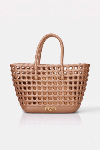 Borsa a mano flat Sunset Moka Mousse