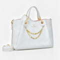 Borsa a mano grande Braccialini Amy White