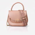 Borsa piccola flat Marc Ellis Jelly26 Moka Mousse