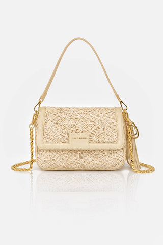 Borsa a tracolla Versailles Stephy Beige