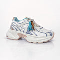 Gio+ Dalia Cecilia - Sneaker Alta in pelle e glitter Combi Mucca