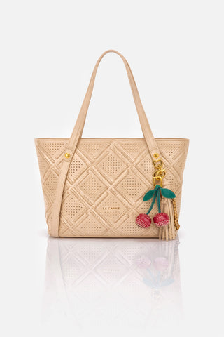 Borsa Shopping Labyrinth Beige
