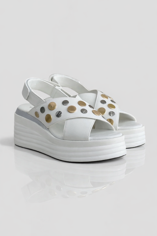 Sandali Bertilla S5BUBBLE07 White