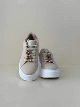 Elettra Beige Fiori Strass