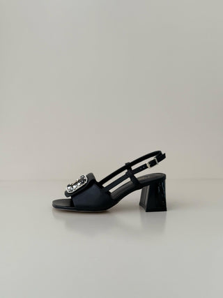 Ocean Slingback Nero