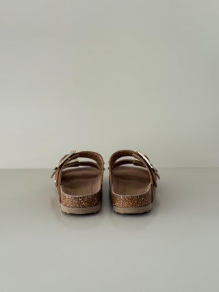 Chloe BIO501 Natural Nubuck stras