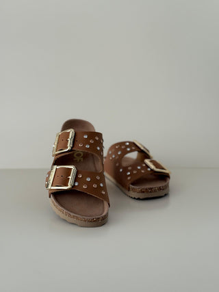 Chloe BIO501 Natural Nubuck stras
