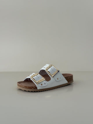 Chloe BIO501 White Nubuck stras
