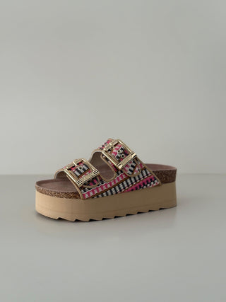 Mia BES500 Pink Neon Rafia