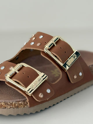 Chloe BIO501 Natural Nubuck stras
