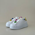 PIA328A Sneaker Combi White Cuori