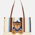 Borsa Tote Marvin Shopping Summer Multi Brown