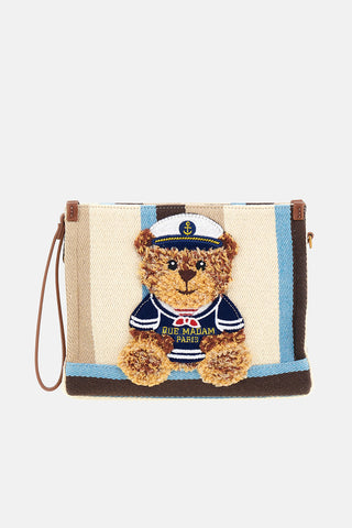 Borsa Clutch Marvin Summer Multi Brown