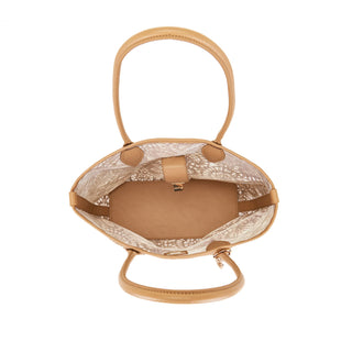Borsa Shopping Versailles Lace Beige