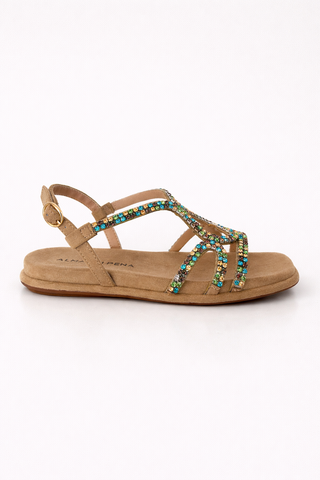 Sandalo basso Alma en Pena Diamond con cristalli multicolore