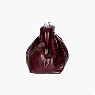 Janine – Shopping bag in pelle Ruby