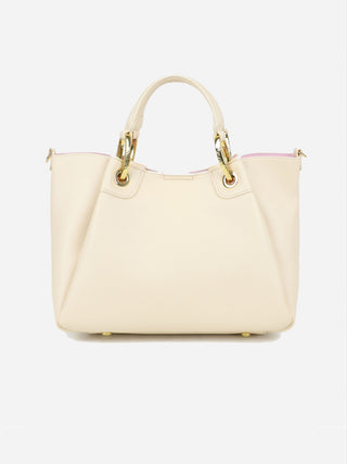 Amy Bijoux – Borsa a mano in pelle Beige