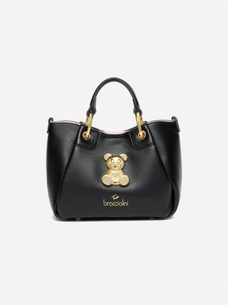 Amy Bijoux – Borsa a mano in pelle Nero