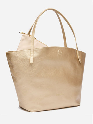 Ariel – Shopper in pelle Platino