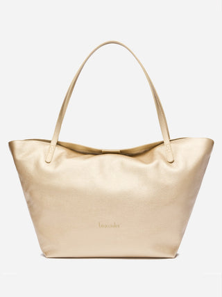 Ariel – Shopper in pelle Platino