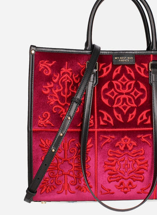 Atena Lisbona – Borsa a spalla in pelle Pompei