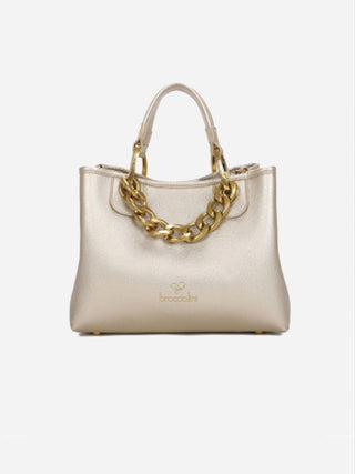 Beth Jewels – Borsa a mano in pelle Platino