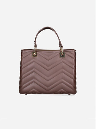 FLAT KRISSY M WAVE 25 - Cocoa / Light Gold