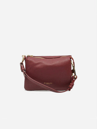 Reflex Dollaro – Borsa a spalla piccola in pelle Carminio