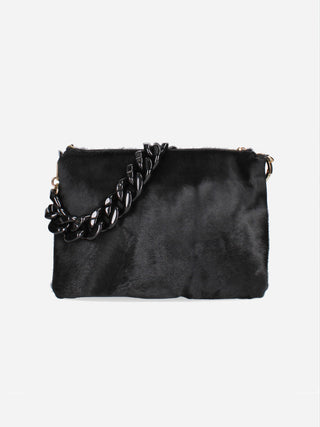 Reflex Cavallino – Borsa a spalla grande in pelle Choccolate