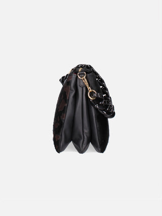 Reflex Cavallino – Borsa a spalla grande in pelle Choccolate