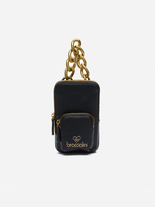 Jinny Jewels – Borsa a tracolla in pelle Nero