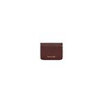 Basic – Portafoglio piccolo in pelle Bordeaux