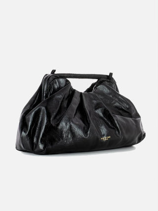 Janine – Shopping bag in pelle Nero