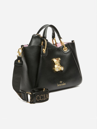 Amy Bijoux – Borsa a mano in pelle Nero