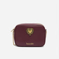 Jinny Leather – Borsa a tracolla in pelle Bordeaux