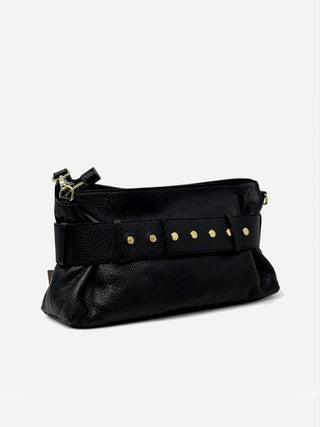 Margot – Tote bag media  in pelle Black