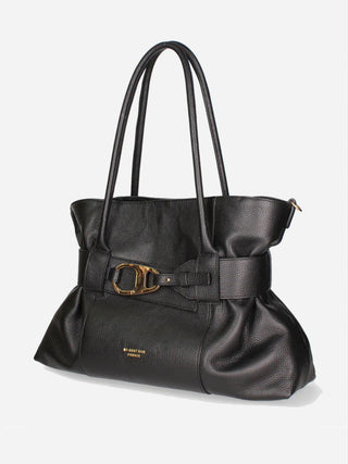 Margot – Tote bag grande in pelle Nera