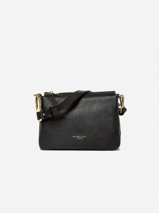 Reflex Dollaro – Borsa a spalla piccola in pelle Nera