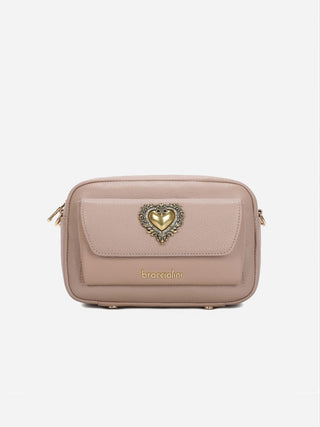 Jinny Leather – Borsa a tracolla in pelle Beige