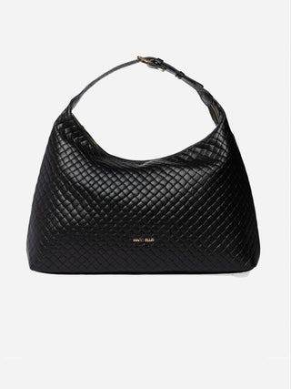 VICTORIA PLOT – Borsa in pelle Black/Gold