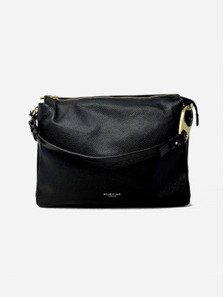 Reflex Dollaro – Borsa a spalla grande in pelle Nero